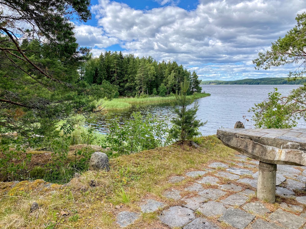 Glaskogen nature reserve, canoeing