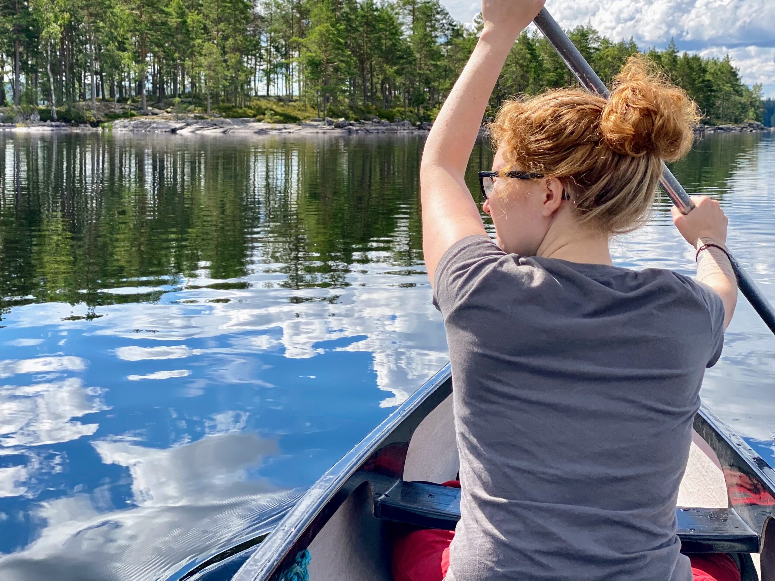 Canoeing in Sweden