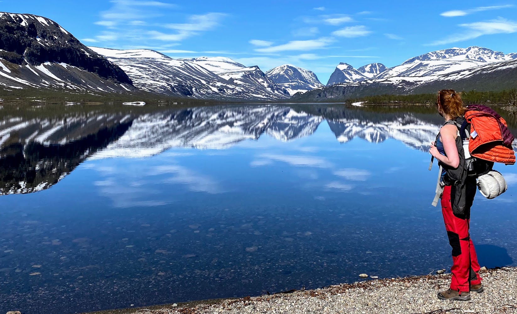 Kebnekaise, hiking in Sweden