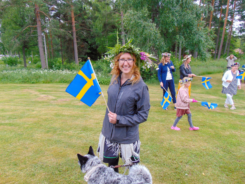 celebrating Midsommar