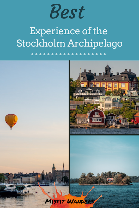 Stockholm Archipelago Boat Tour