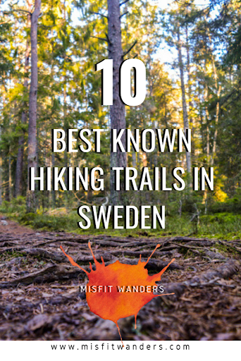 hiking trails in Sweden